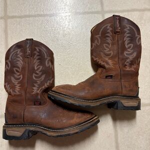 Tony Lama Brown Leather Boots